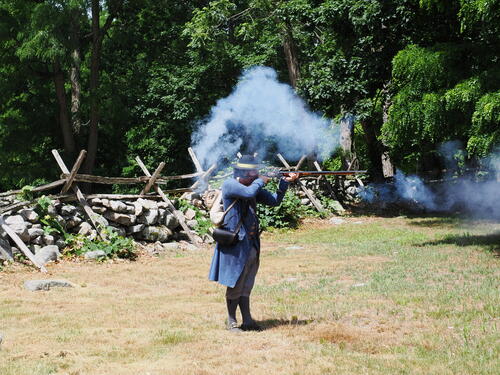 Revolutionary war demonstration #8