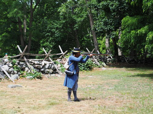 Revolutionary war demonstration #10