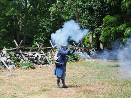 Revolutionary war demonstration #12