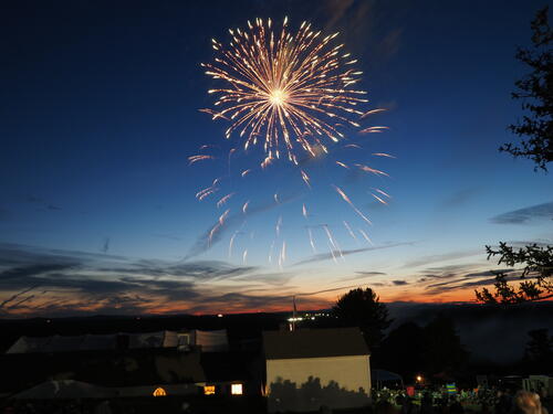 Fireworks at Fruitlands Museum #12