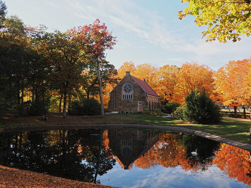 Fall in the West Parish Garden Cemetary #3