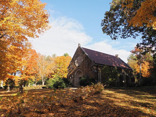 Fall in the West Parish Garden Cemetary #5