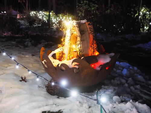 Tower Hill Botanic Garden Night Lights #13