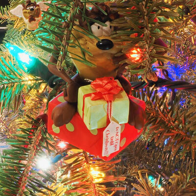 Taz ornament