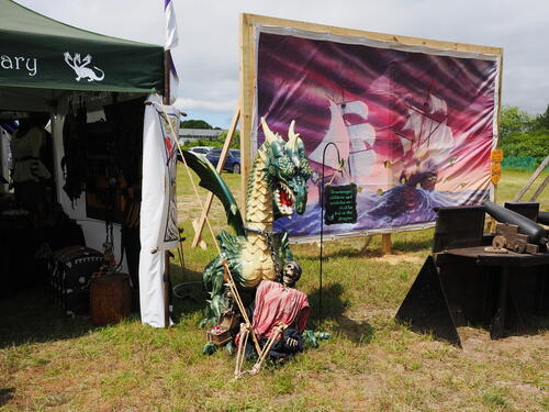 Dragon and skeleton #2