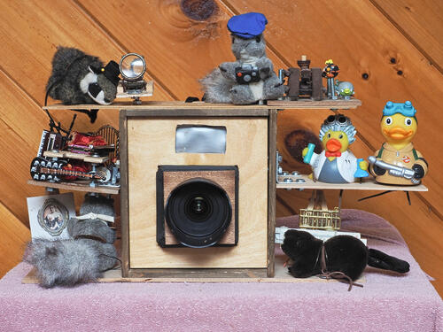 My steampunk camera at Watch City #2