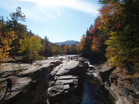 Fall colors at the Kancamagus Scenic Byway