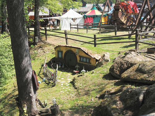 Miniature hobbit hole