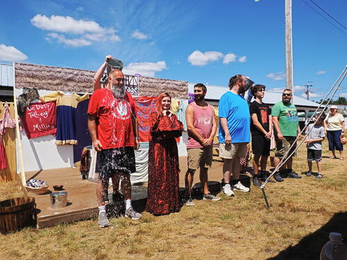 Cooling off with the washer wenches #2
