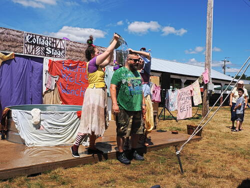 Cooling off with the washer wenches #5