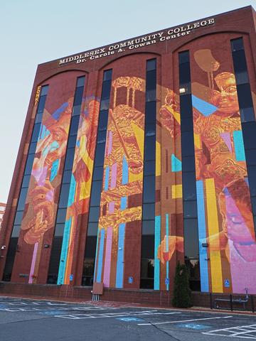 Middlesex Community College building in Lowell, MA