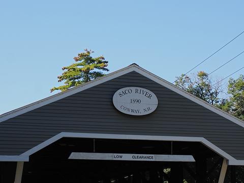 Saco river covered bridge