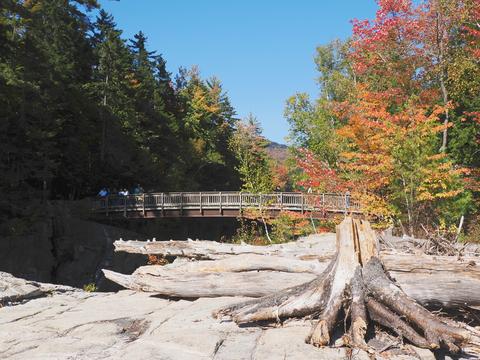 Lower Falls scenic area on the Kancamagus highway #2
