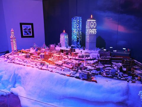 Boston museum of science train layout #4