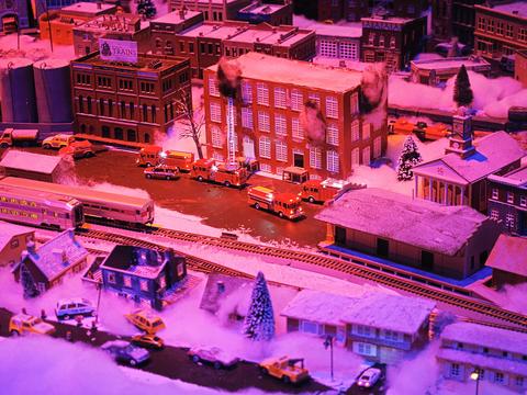 Boston museum of science train layout #5