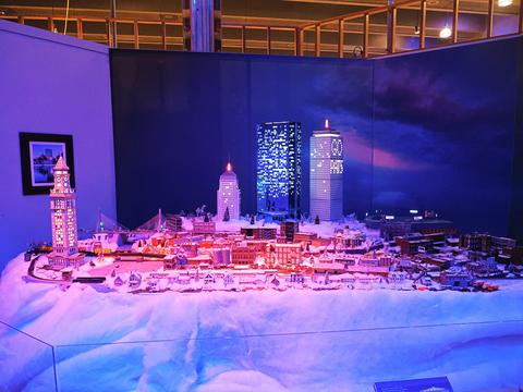 Boston museum of science train layout #6