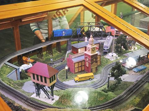 Boston museum of science train layout #10