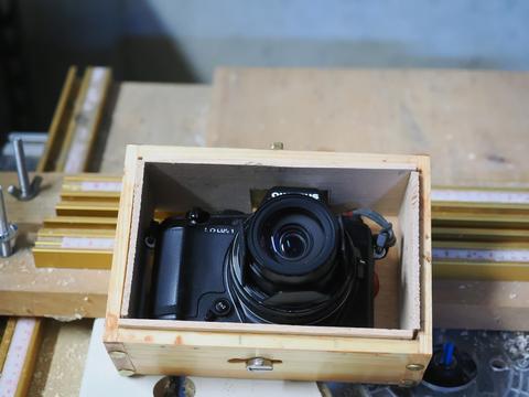 Moving the Stylus-1 into a pirate's treasure chest #3