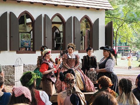 Performing for royalty