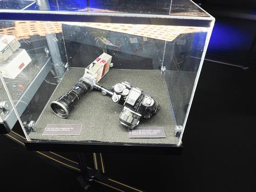 16mm film magazine + Nikon 35mm used in the Space Shuttle