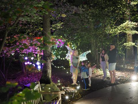 Fairy at the New England Botanic Garden