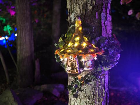 Fairy house at the New England Botanic Garden