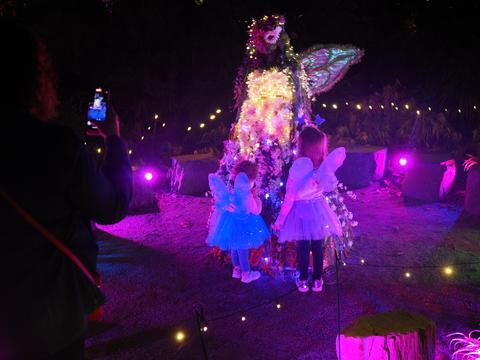 Fairy statue at the New England Botanic Garden #2