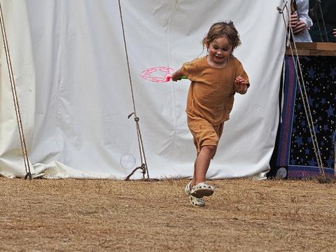 Kid with bubble wand #2
