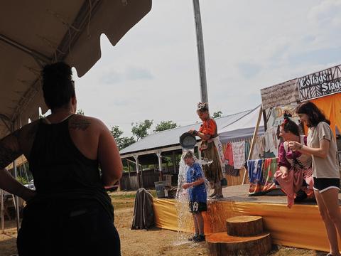 Washing well wenches drenching patrons #4