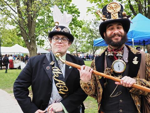 The Mayor and Captain Von Arkham