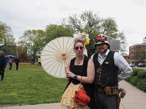 Steampunk couple #4