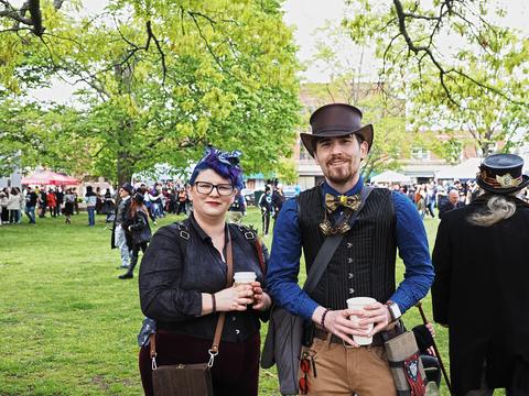 Steampunk couple #7