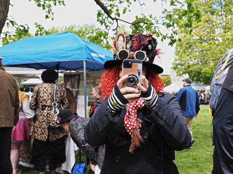 Getting my picture taken #2