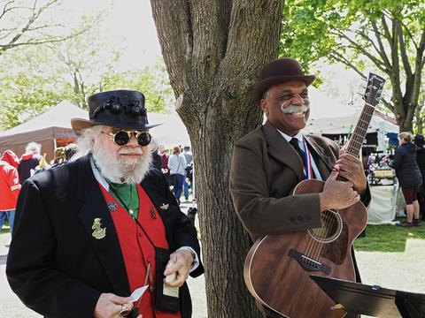Professor Bill and Bruce Chester