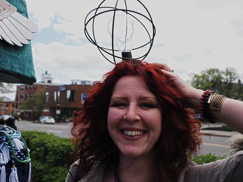 I have a bright idea for a hat