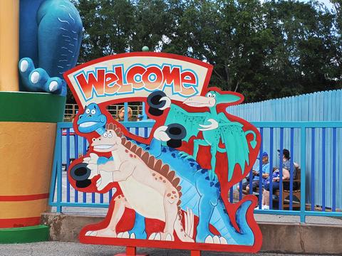 Dinosaur welcome