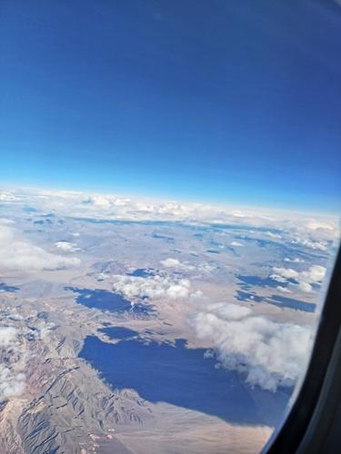 The Rocky Mountains from air