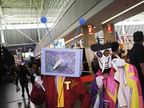 Cosplayers at Fanexpo