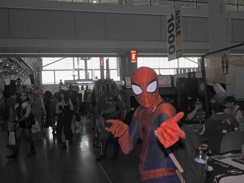 Spiderman at Fanexpo