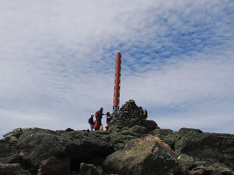 Tourists on Mount Washington #3