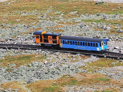 Cog railway on Mount Washington #11