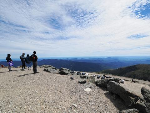 Tourists on Mount Washington #6