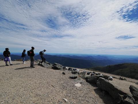 Tourists on Mount Washington #7