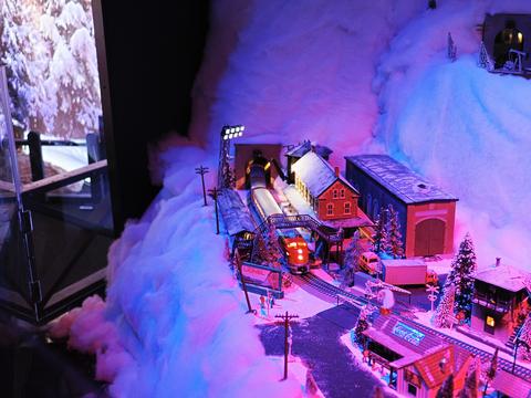 Museum of Science Christmas train display #2