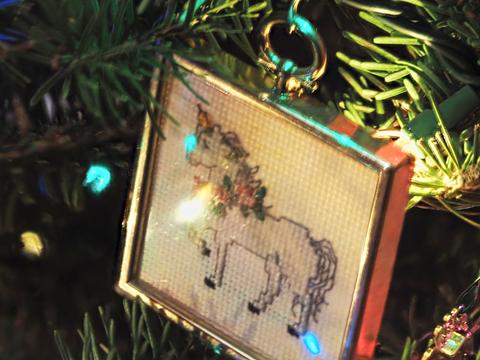 Pegasus ornament Liz made