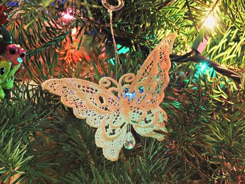 Butterfly ornament