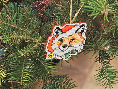 Fox ornament Liz made