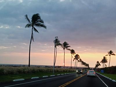 Sunset on the way to the airport #4