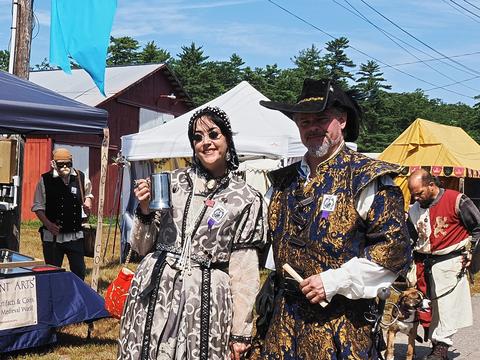 Members of the royal court