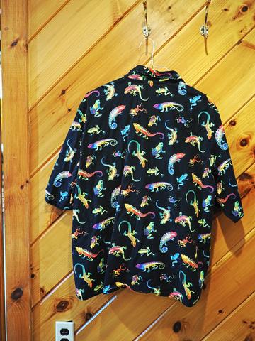 Neon reptile shirt #2